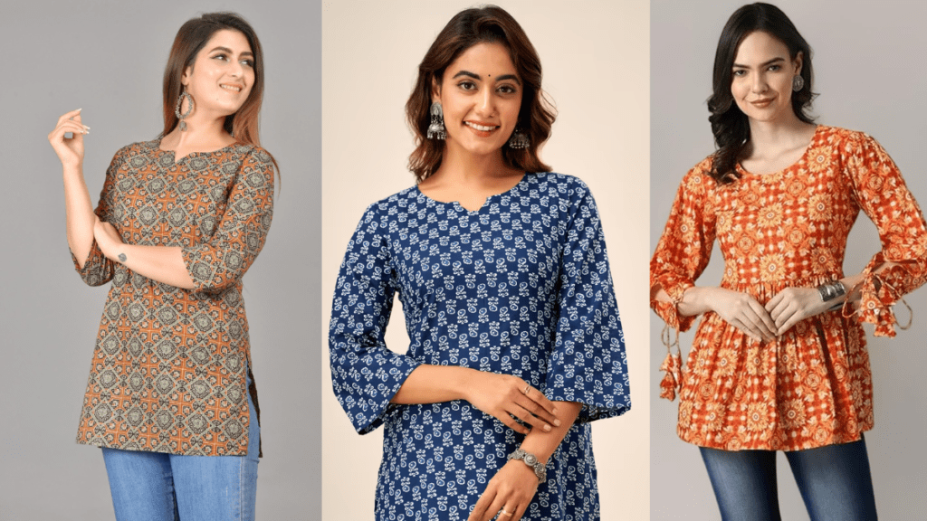 Short kurti for women फैशन और कम्फर्ट का बेस्ट कॉम्बिनेशन वूमेंस शॉर्ट कुर्ति जो आपकी पर्सनैलिटी को बढ़ाए और हर लुक को खास बनाए!