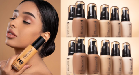 Forever 52 foundation Forever 52 Pro Artist Ultra Definition Foundation 24 घंटे तक