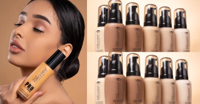 Forever 52 foundation Forever 52 Pro Artist Ultra Definition Foundation 24 घंटे तक