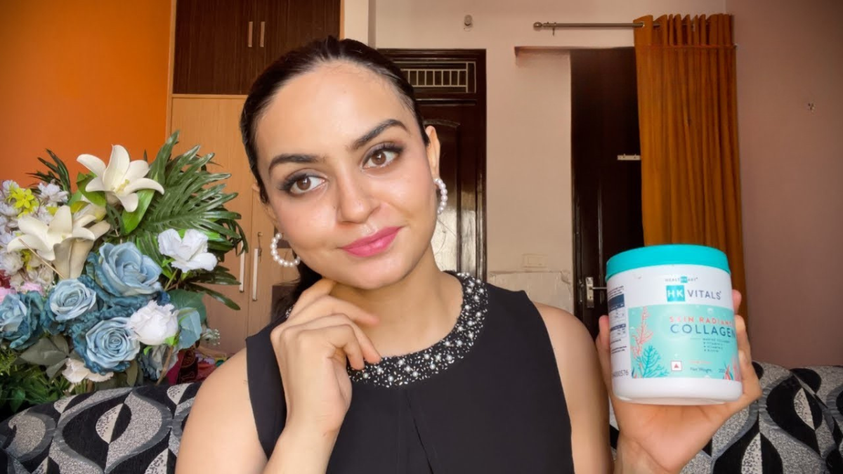 Hk vitals collagen बाल नाखून और त्वचा की सुंदरता बढ़ाने वाला HK Vitals की प्रीमियम कोलेजन सप्लीमेंट!