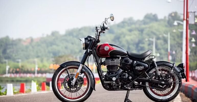 Royal enfield bobber