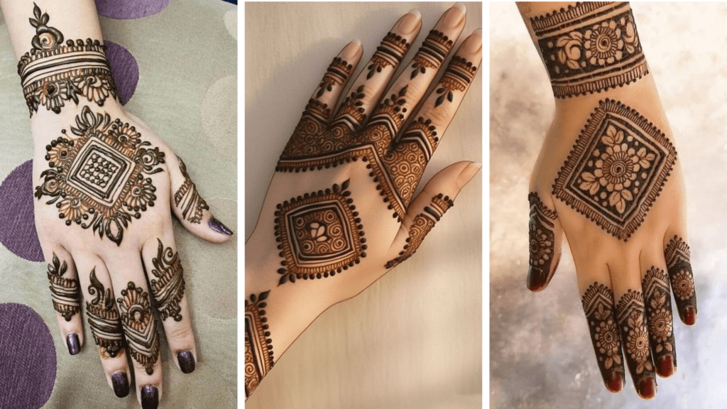 Simple Mehedi Designs
