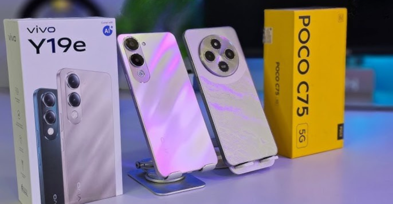Vivo y19 5g : IP64 वाटर रेसिस्टेंस MediaTek Dimensity 6300 प्रोसेसर और लंबी बैटरी लाइफ!