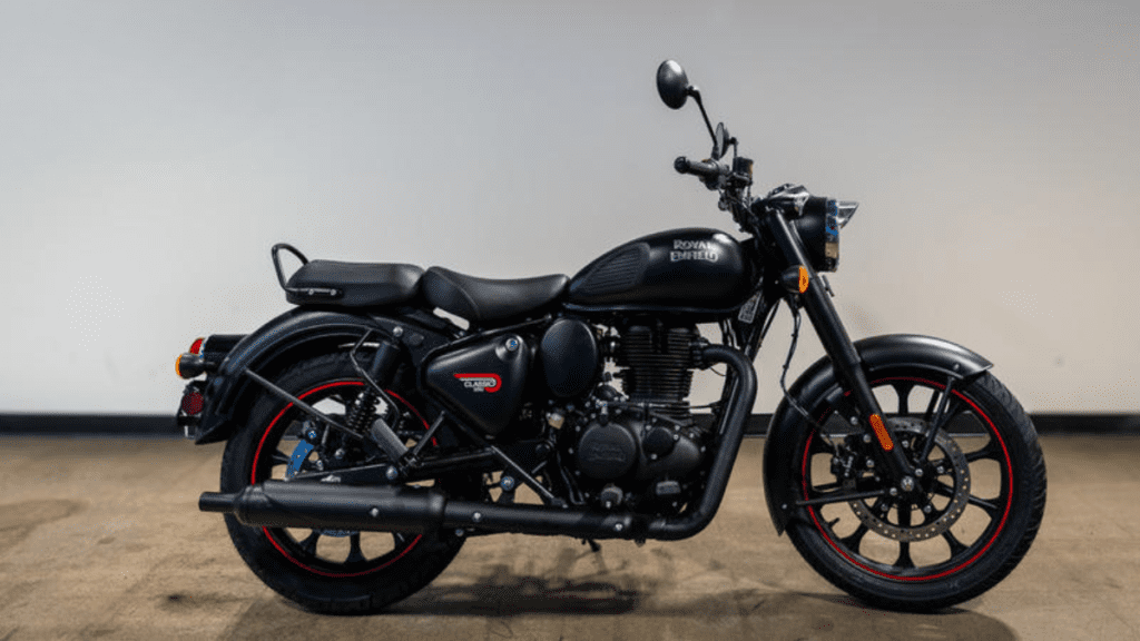 Royal Enfield Black Colour