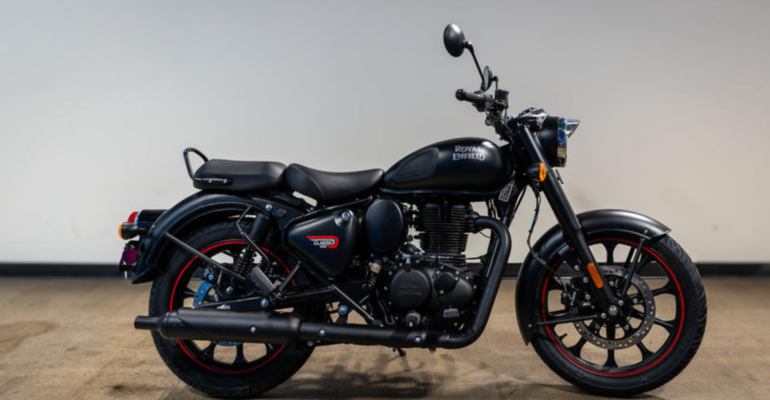 Royal Enfield Black Colour