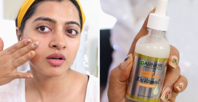 Garnier vitamin c serum स्किन का सबसे मजबूत साथी जो बढ़ती उम्र के लक्षणों को कम करे