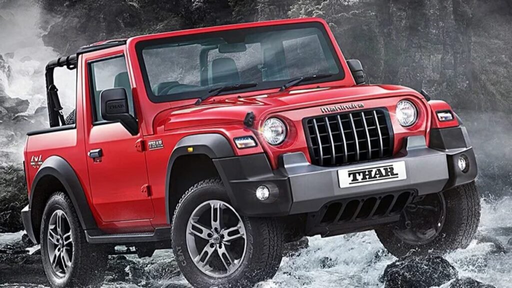 Thar car price