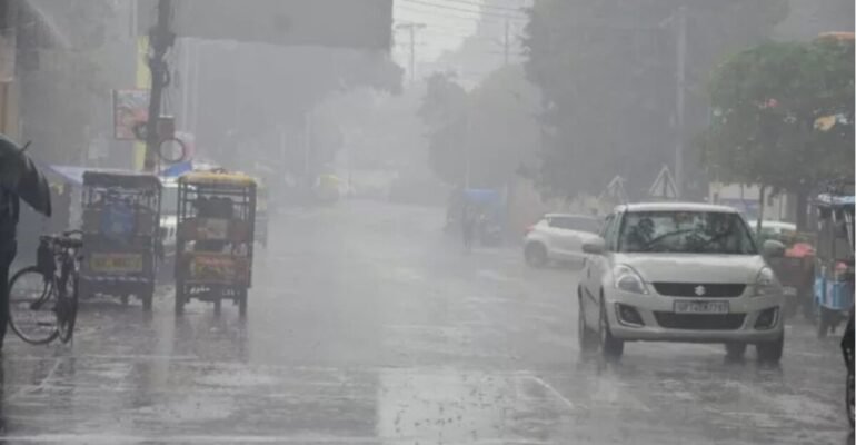 आगरा मौसम बूंदाबांदी