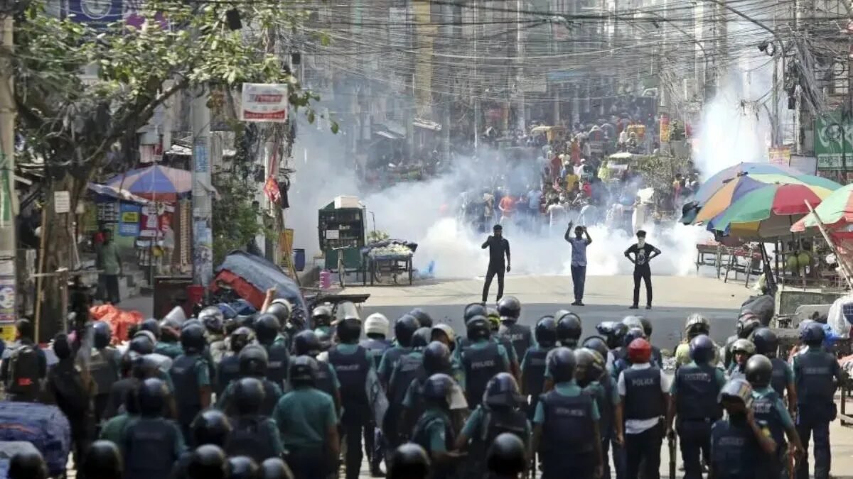 बांग्लादेश हिंसा 2025