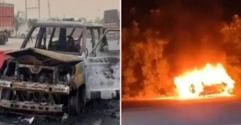 गुजरात में दर्दनाक हादसा