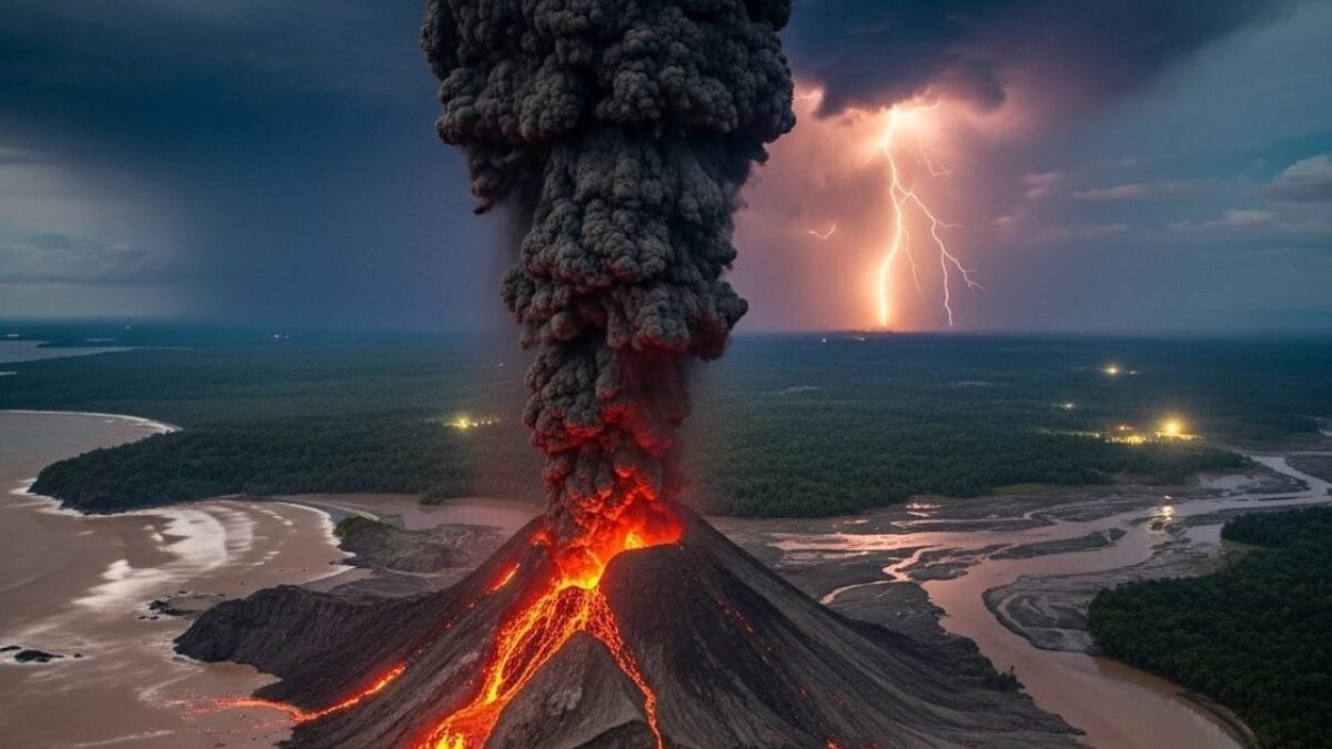 इथियोपिया ज्वालामुखी विस्फोट