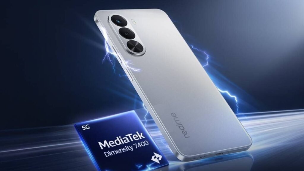 Realme P4x 5G 7,000mAh बैटरी