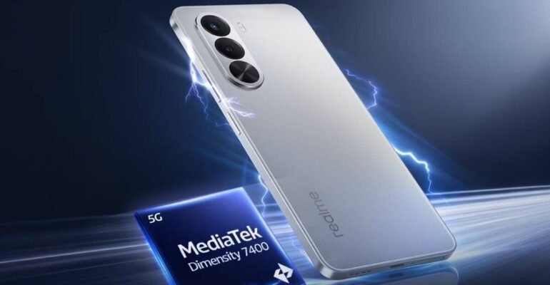 Realme P4x 5G 7,000mAh बैटरी