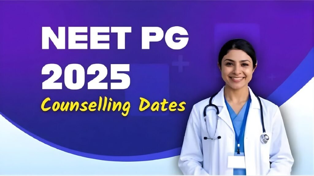 NEET PG Counselling 2025