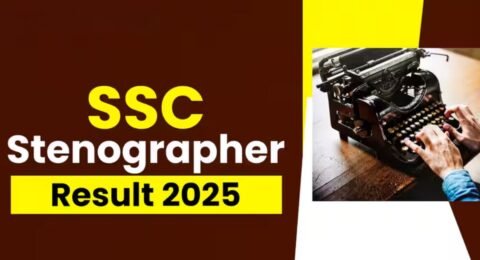 SSC Stenographer Result 2025