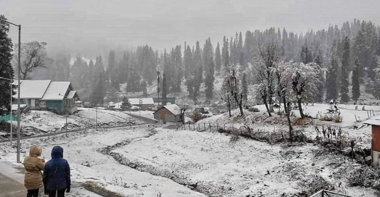 Kashmir Cold Wave 2025