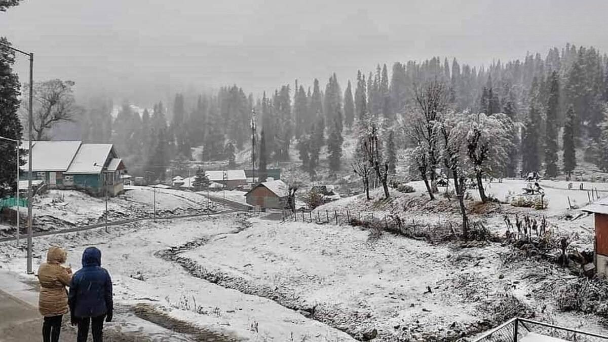 Kashmir Cold Wave 2025