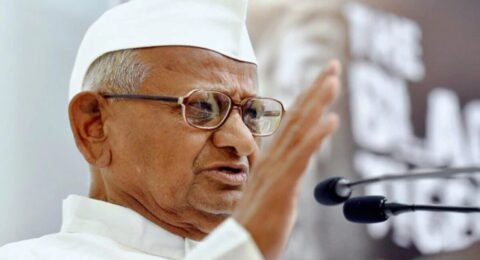 अजीत पवार जमीन हेराफेरी अन्ना हजारे