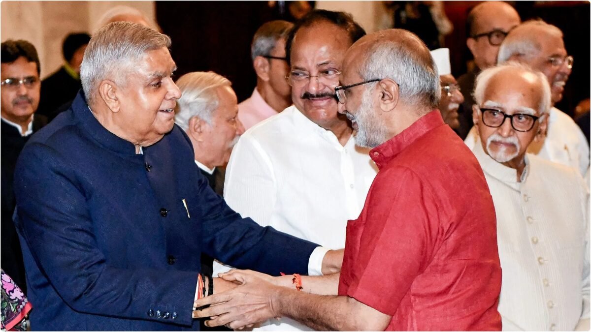 VP धनखड़ राधाकृष्णन मुलाकात