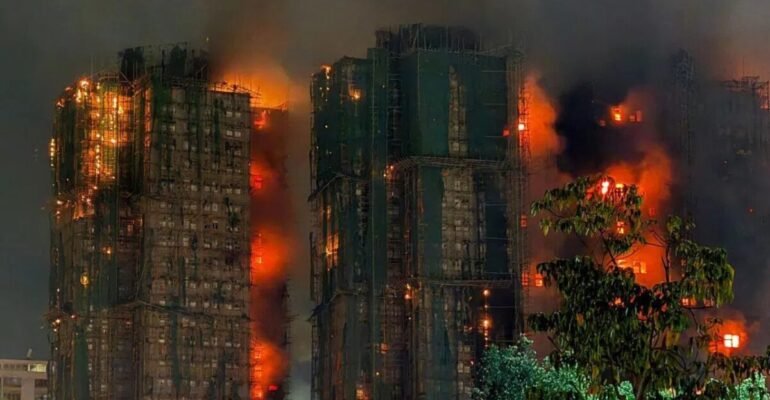 Hong Kong fire news