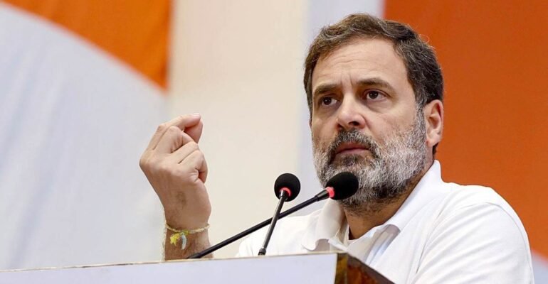 राहुल गांधी बयान