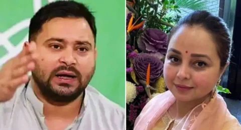 Tejashwi Rameez Rohini Controversy