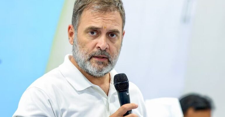 राहुल गांधी वोट चोरी विवाद