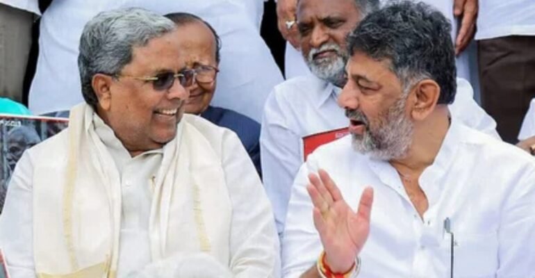 सिद्धारमैया vs शिवकुमार