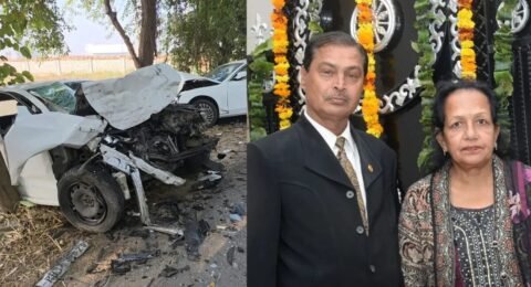 नाभा-पटियाला रोड हादसा: पटियाला में दर्दनाक हादसा, दो कारों के बीच जोरदार टक्कर; दंपती समेत तीन की मौत