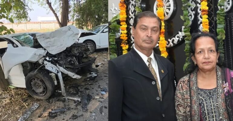 नाभा-पटियाला रोड हादसा: पटियाला में दर्दनाक हादसा, दो कारों के बीच जोरदार टक्कर; दंपती समेत तीन की मौत