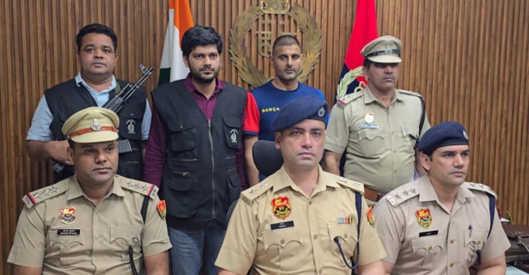 पुलिस कार्रवाई 2025: बड़ा खुलासा! गैंगस्टर सुनील सरढानिया को भेजा गया जेल, हथियार के साथ एक और आरोपी पकड़ा गया!