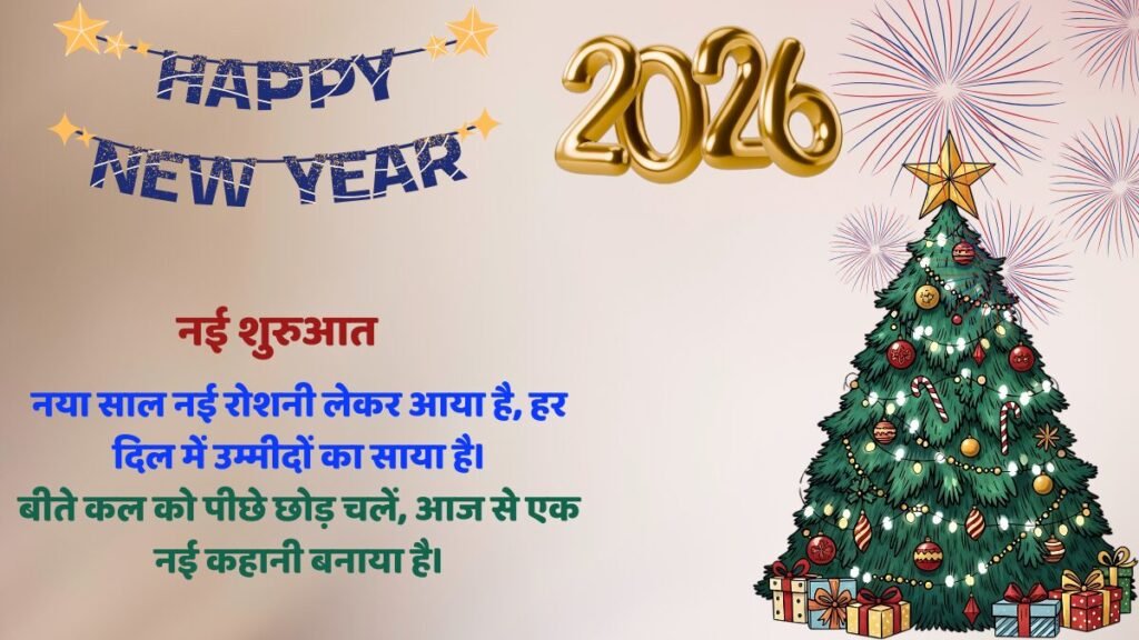 New Year 2026 shayari