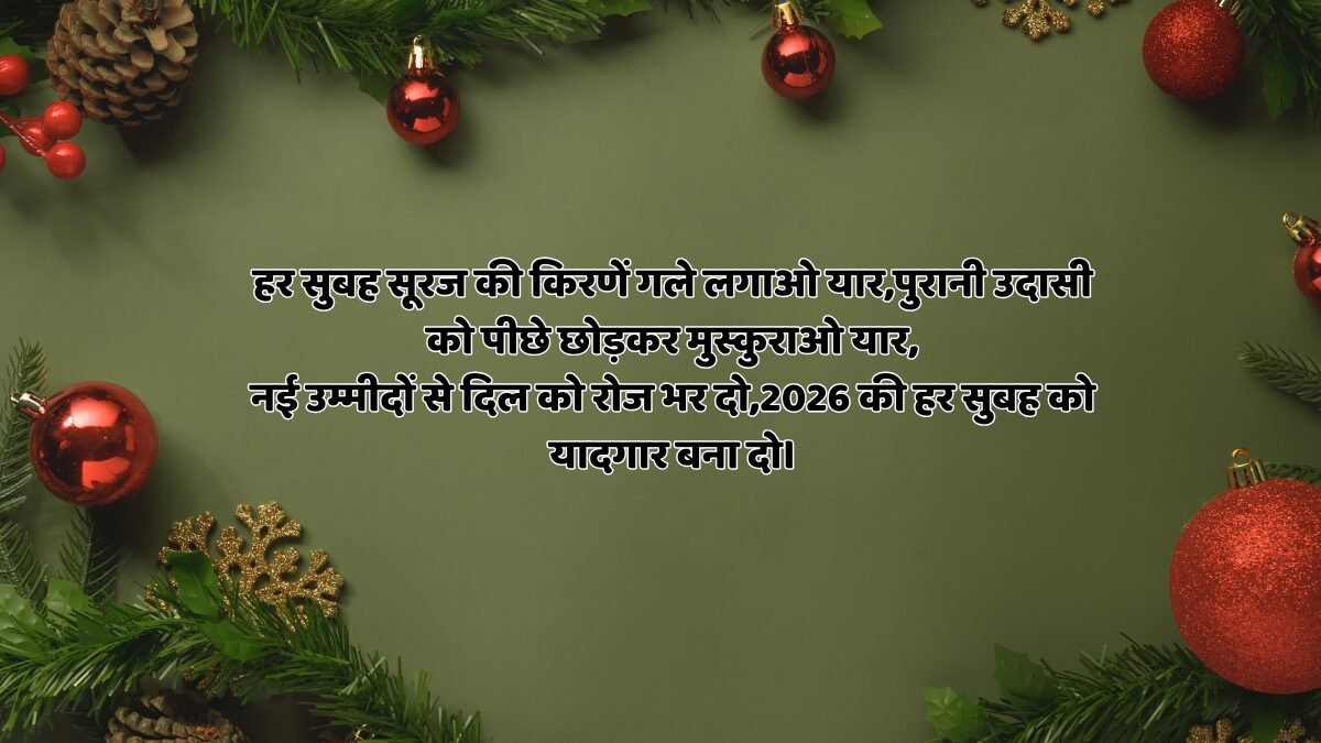 Happy New Year 2026: हैप्पी न्यू ईयर 2026 ये 7 गुप्त संकल्प अपनाओ तो साल भर पैसा, खुशी और सफलता खुद चलकर आएगी!