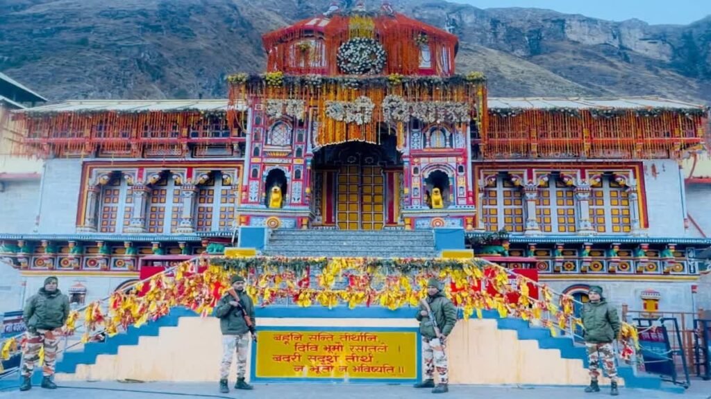 Badrinath Dham Winter