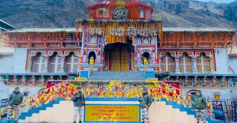 Badrinath Dham Winter