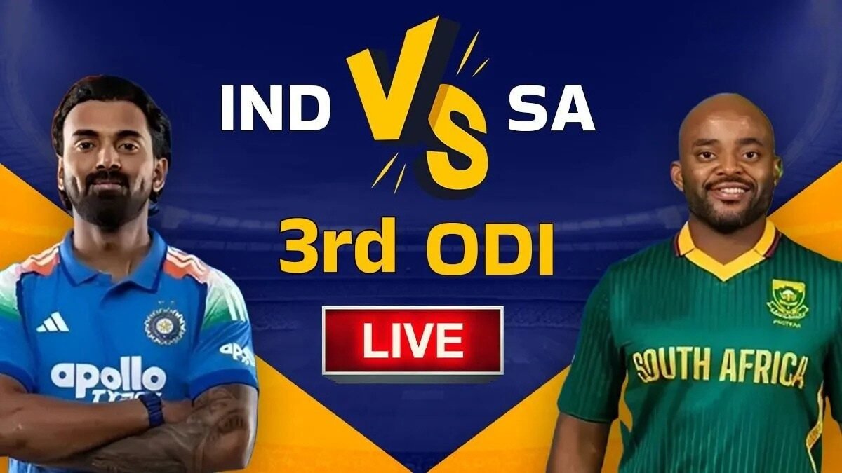IND vs SA 3rd ODI Live