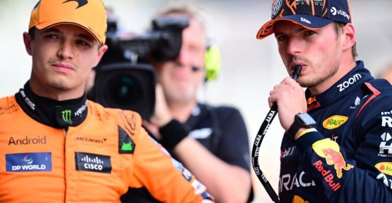 max verstappen lando norris f1
