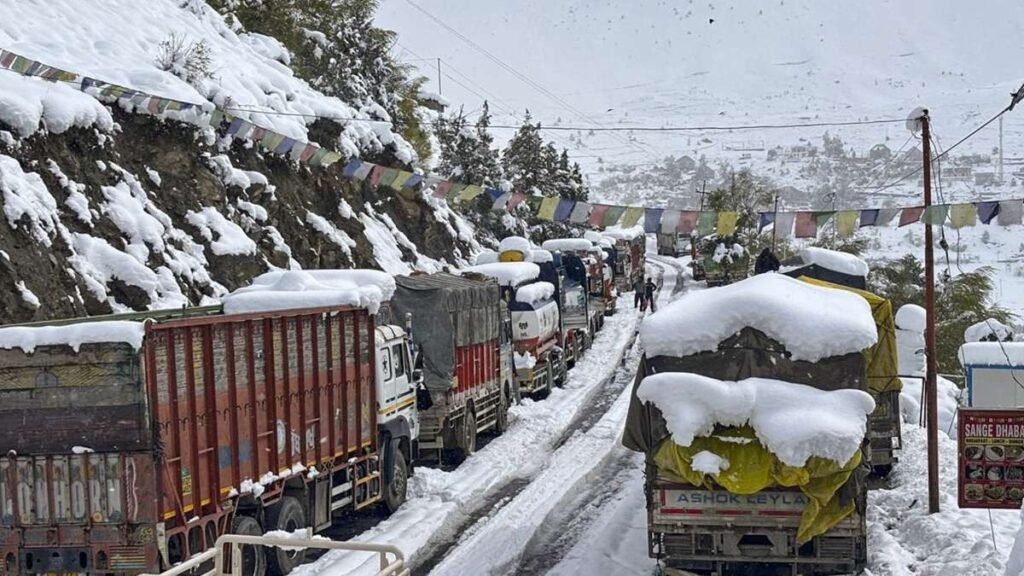 बर्फबारी हिमाचल 2025