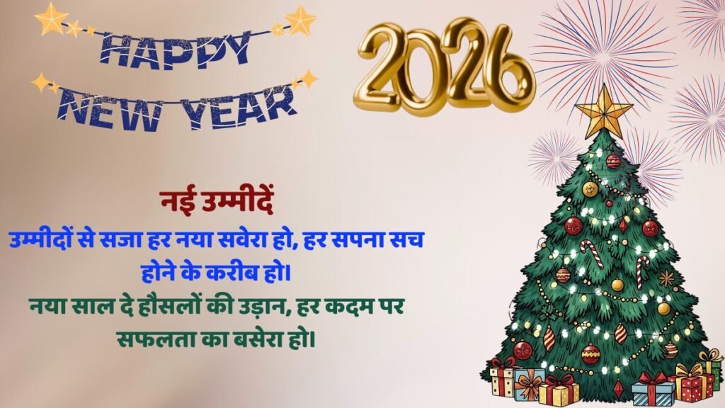 New Year 2026 shayari