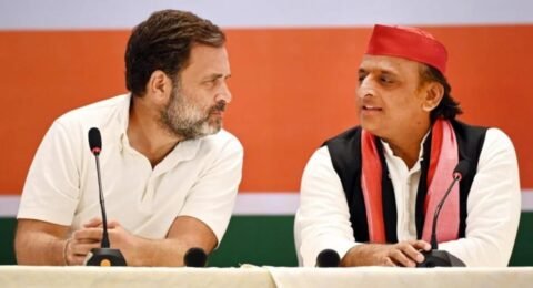 सपा कांग्रेस टूटना