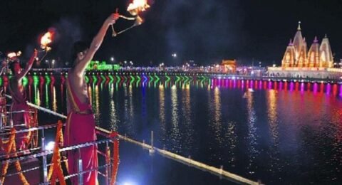 कुरुक्षेत्र में अद्भुत नजारा