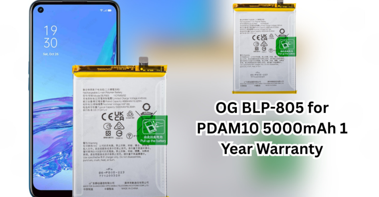 BLP 805 battery model name OG BLP-805 5000mAh replacement battery