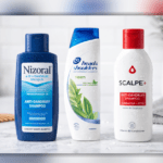 Anti Dandruff Shampoo bottle for dandruff and itchy scalp treatment