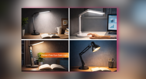 Desk Lamp पढ़ाई और ऑफिस वर्क के लिए LED टेबल लाइट