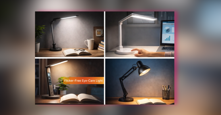 Desk Lamp पढ़ाई और ऑफिस वर्क के लिए LED टेबल लाइट