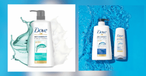 Dove Anti Dandruff Shampoo for dandruff control and smooth hair