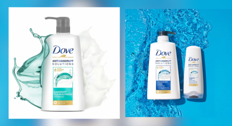 Dove Anti Dandruff Shampoo for dandruff control and smooth hair