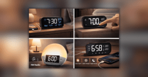Digital Alarm Clock LED डिस्प्ले और डुअल अलार्म फीचर के साथ
