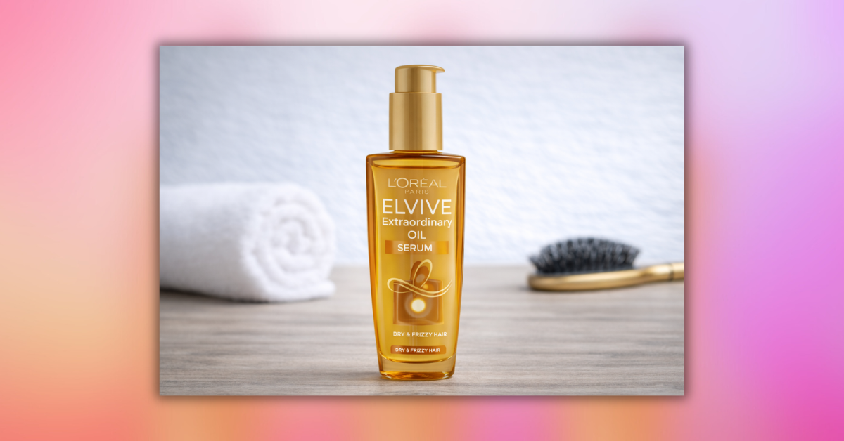 Loreal Paris Extraordinary Oil Hair Serum – frizzy aur dry baalon ke liye smoothening serum