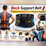 Back Support Belt for lower back pain relief and posture support